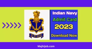 Indian Navy HallTicket
