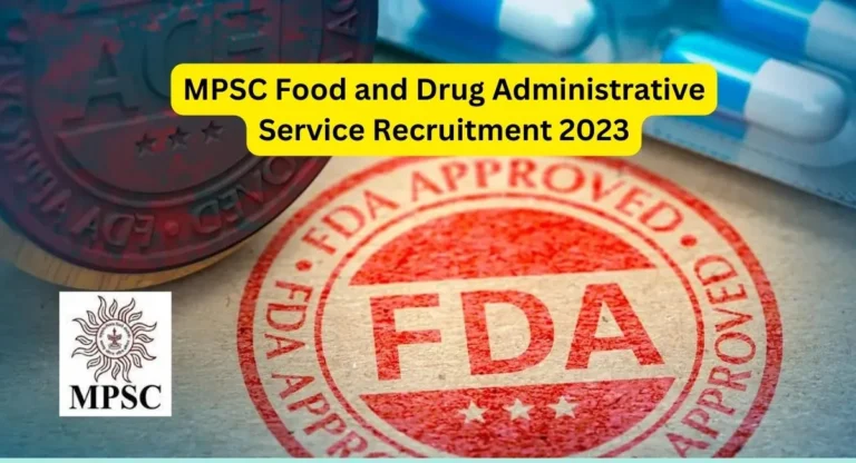 Food and Drug Administrative Service Recruitment