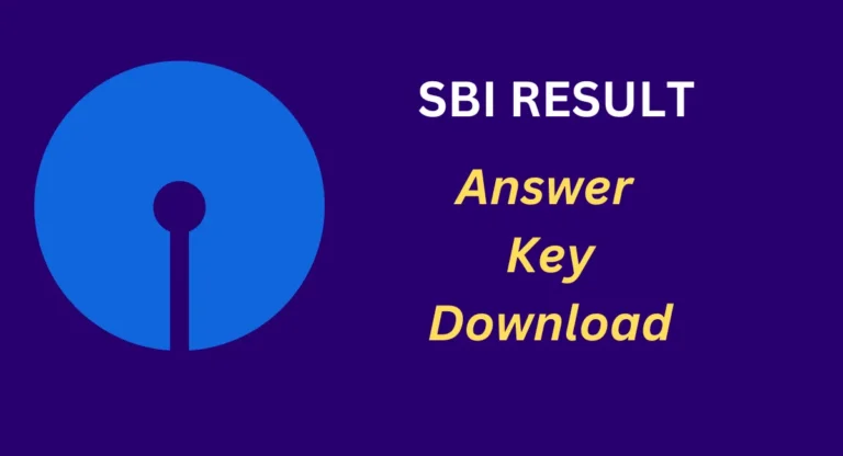 SBI Examination Result