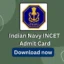 Indian Navy INCET Admit Card